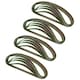 image 1 of Belt Power Finger File Sander Abrasive Sanding Belts 457mm x 13mm 40 Grit 20 PK