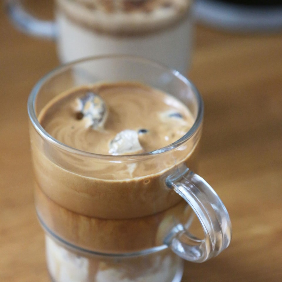 image 1 of LAV Cozy Stacking Glass Coffee Cups - 350ml - Pack of 6 | Clear | Clear