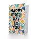 image 2 of Botanical Leaves Ferns Plant Lover For Her Birthday Greeting Card