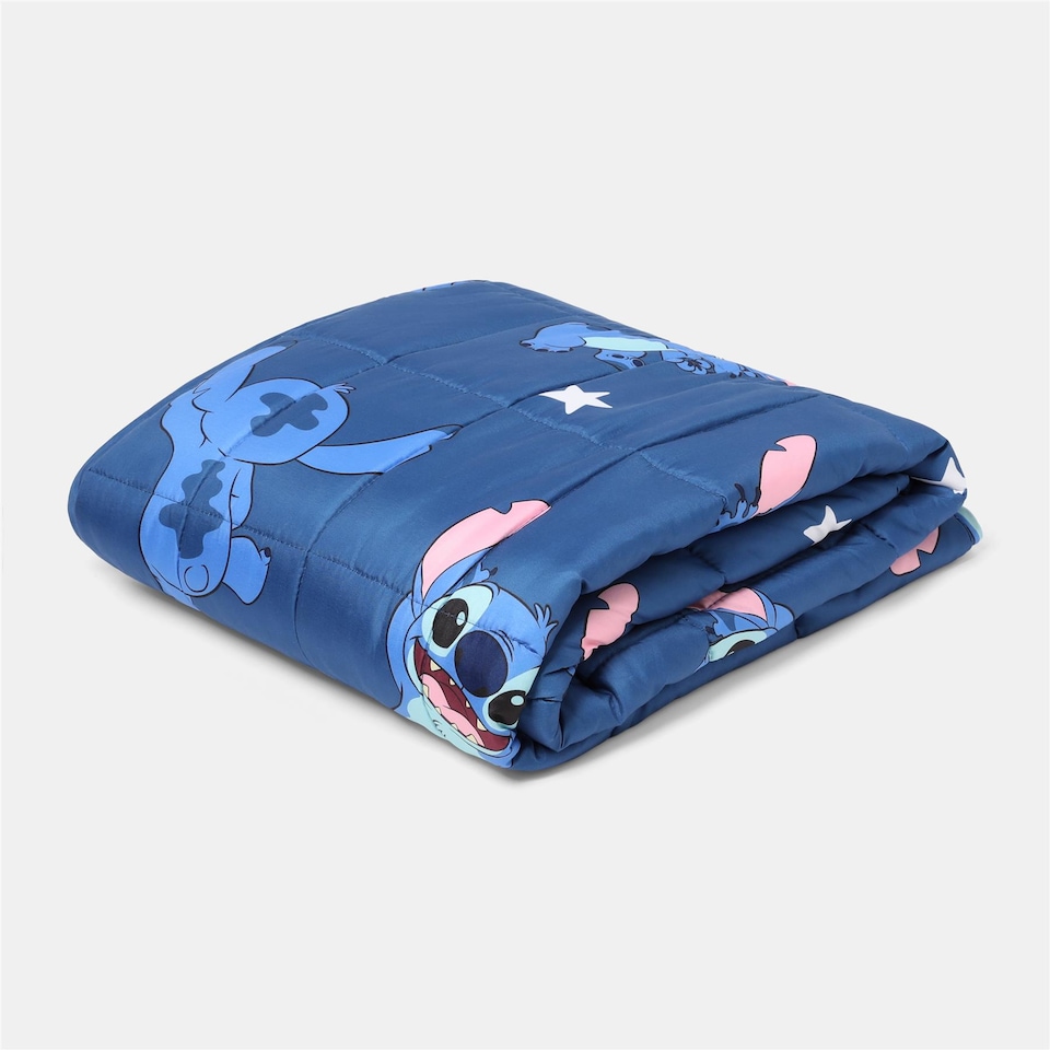 image 1 of OHS Kids Stitch 3kg Sensory Weighted Blanket Ultra Soft