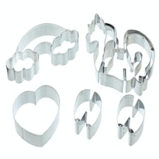 KitchenCraft Cookie Cutter Set Unicorn 3D 5 Piece
