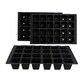 image 1 of 24 Cell Plant Trays Bedding Plant Pack Plastic Inserts Seed Tray Pots - 3 Trays