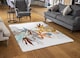 image 2 of Japanese Leaves Designer Rug | Multi