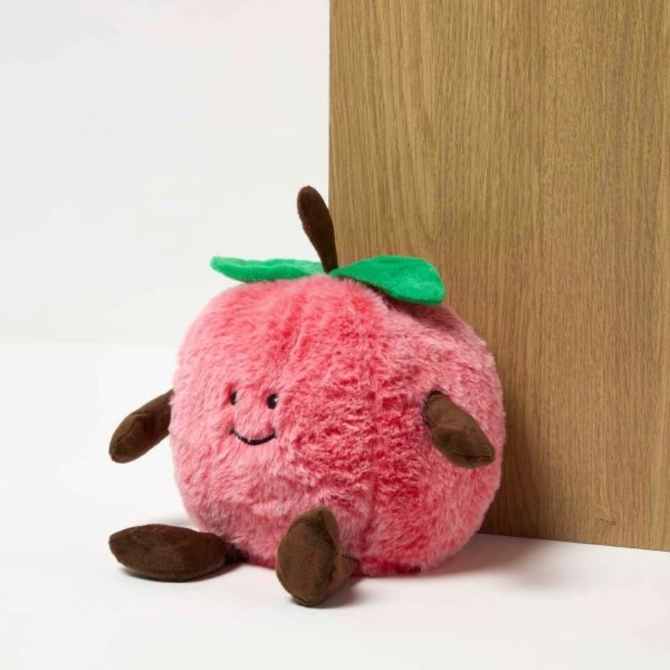 image 1 of Homescapes Apple and Pear Doorstop Set of 2