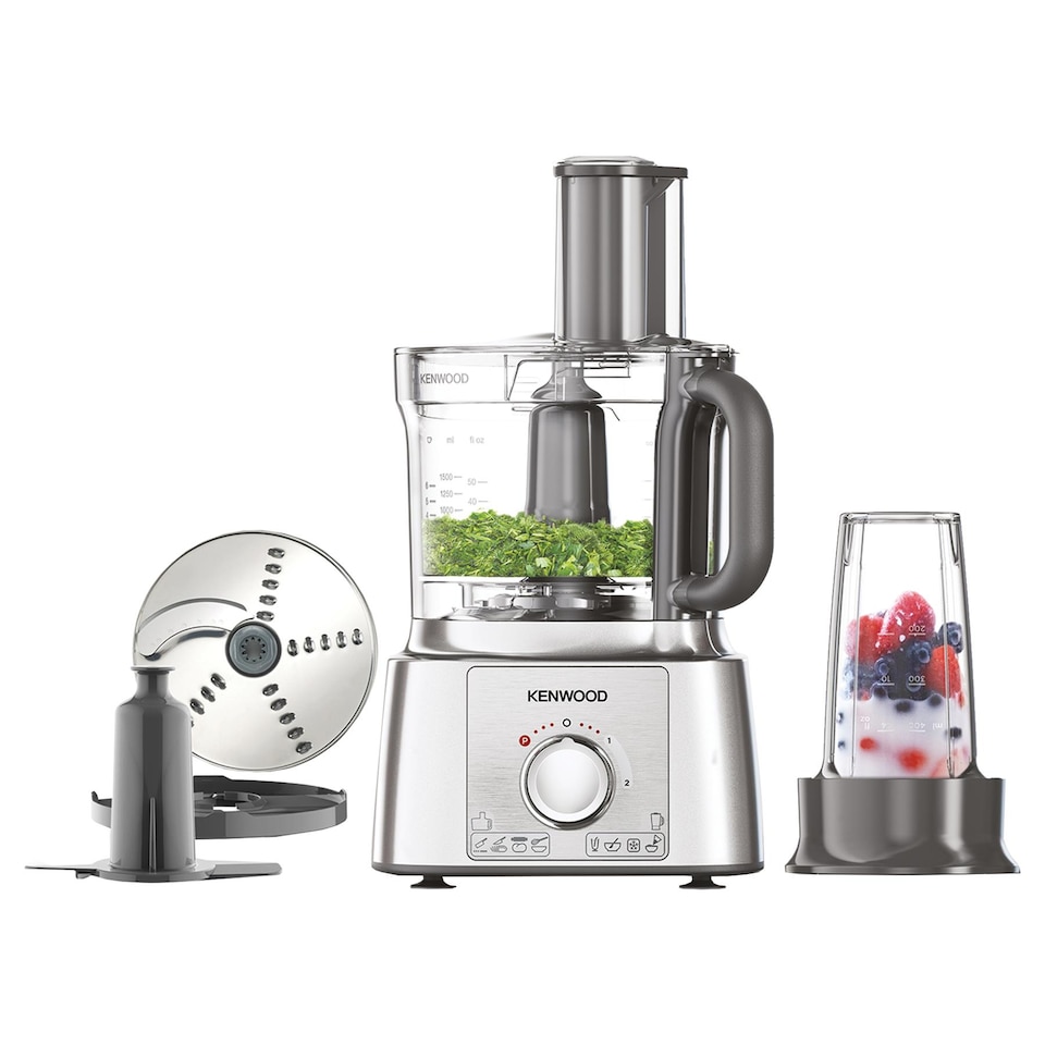 image 1 of Kenwood 1000W MultiPro Express. 2-in-1 Food Processor with Smoothie2Go