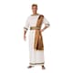 image 1 of Bristol Novelty Mens Greek God Costume - White/Brown/Gold - XL XL