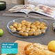 image 3 of Argon Tableware Round Glass Oven Dish - 32cm x 32cm Clear