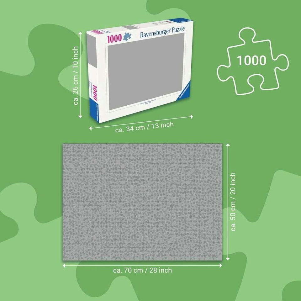 image 1 of Ravensburger Happy Days York 1000 Piece Jigsaw Puzzle