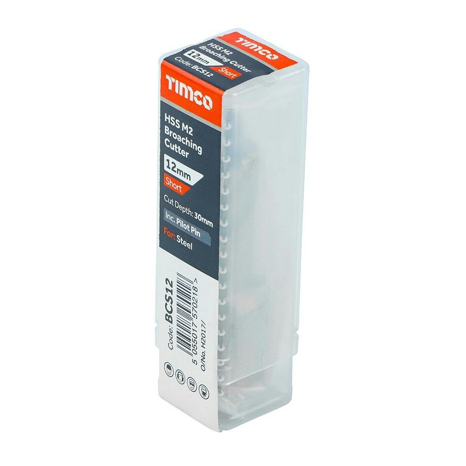 image 1 of Timco - Broaching Cutter - Short (Size 12 x 30 - 1 Each)