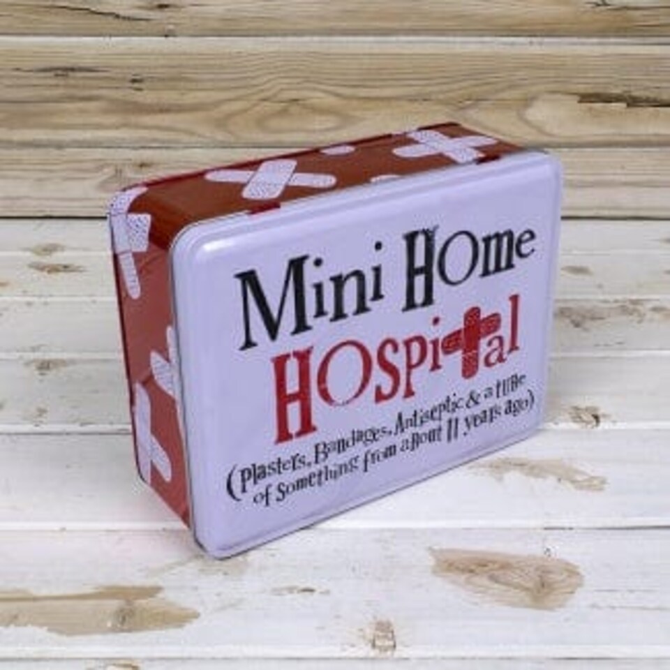 Widdop Gifts Mini Home Hospital Storage Tin