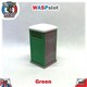 image 1 of Portable Toilet Green Slot Car Track Scenery x 1 1:32 Scale Wasp P