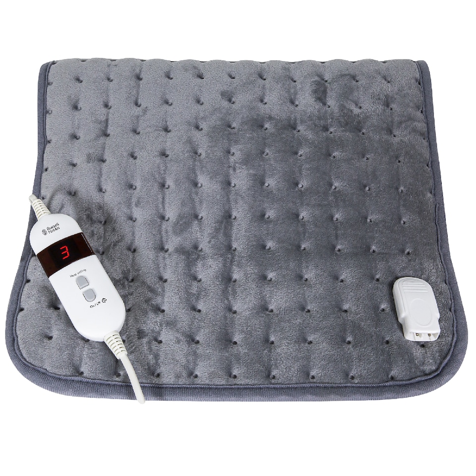 image 1 of Russell Hobbs Heated Pad Electric Heater Pain Relief 3 Heat Settings with 2 Year Guarantee RHHPS1001