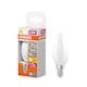 image 3 of Osram LED Lamp SuperStar Light Bulb B25 Candle Shape Filament Frosted 6 Pack