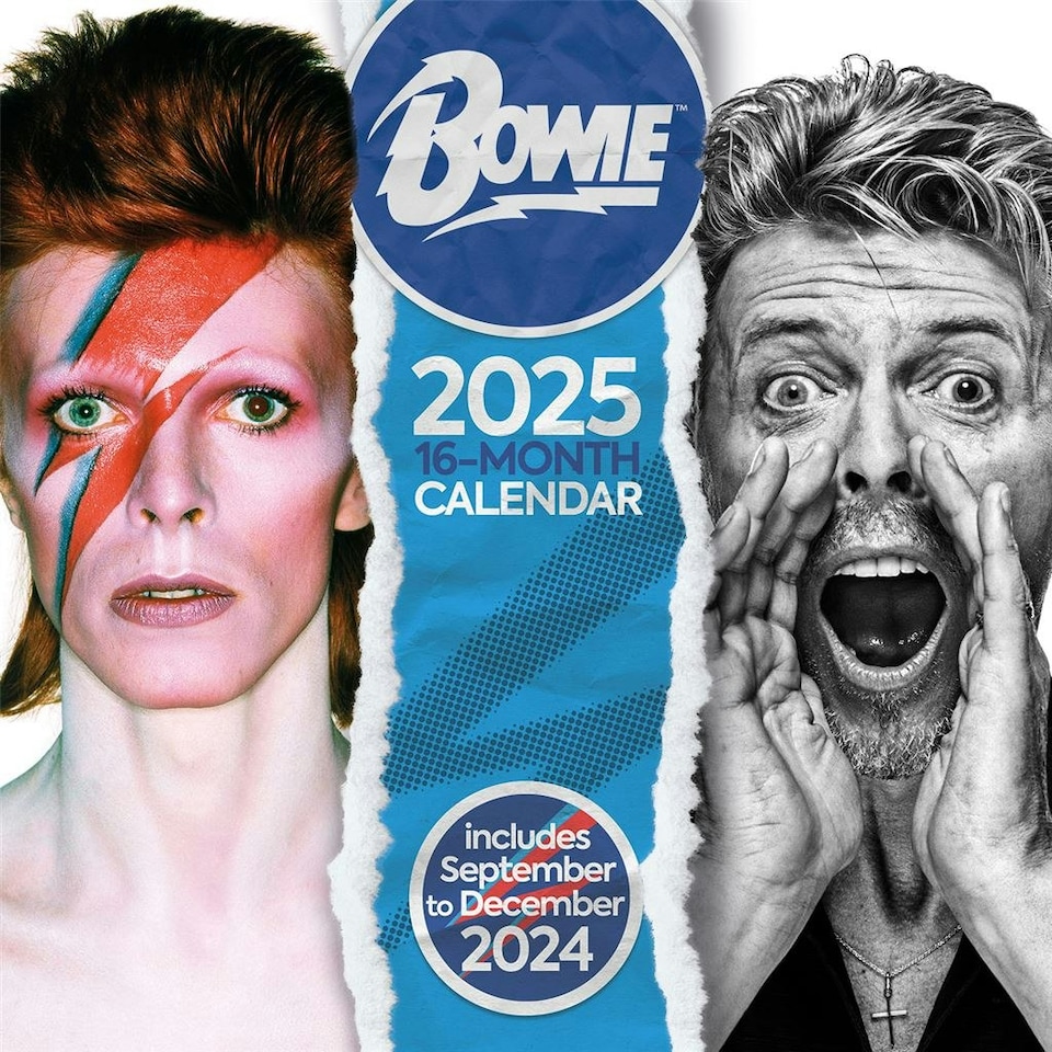 image 1 of David Bowie Official 2025 Calendar