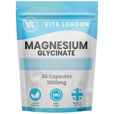 Magnesium Glycinate Capsules - 1000mg - High Strength - 60 Capsules