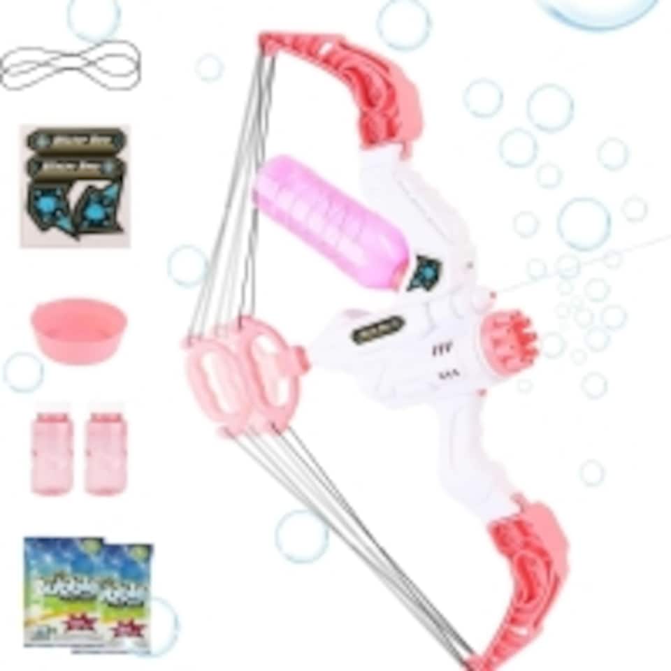 image 1 of Bow and Arrow Bubble Maker Water Gun