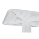 image 5 of Table set with 2 chairs Home ESPRIT White Metal polypropylene 60 x 60 x 102 cm N/A