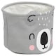 image 6 of 2 Pc Kids Animal Character Storage Baskets Toys Space Saving Organiser Hampers | Multi | One of Each