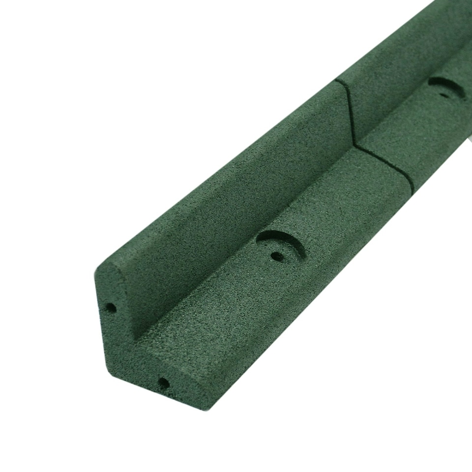 image 1 of Flexible Lawn Edging Green 1.2m x 36