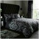image 4 of VELVETIO Empire Damask Printed Duvet Cover Set Reversible Polycotton Beddings Purple | King