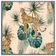 image 4 of Tropical cheetah (Picutre Frame) White | XS
