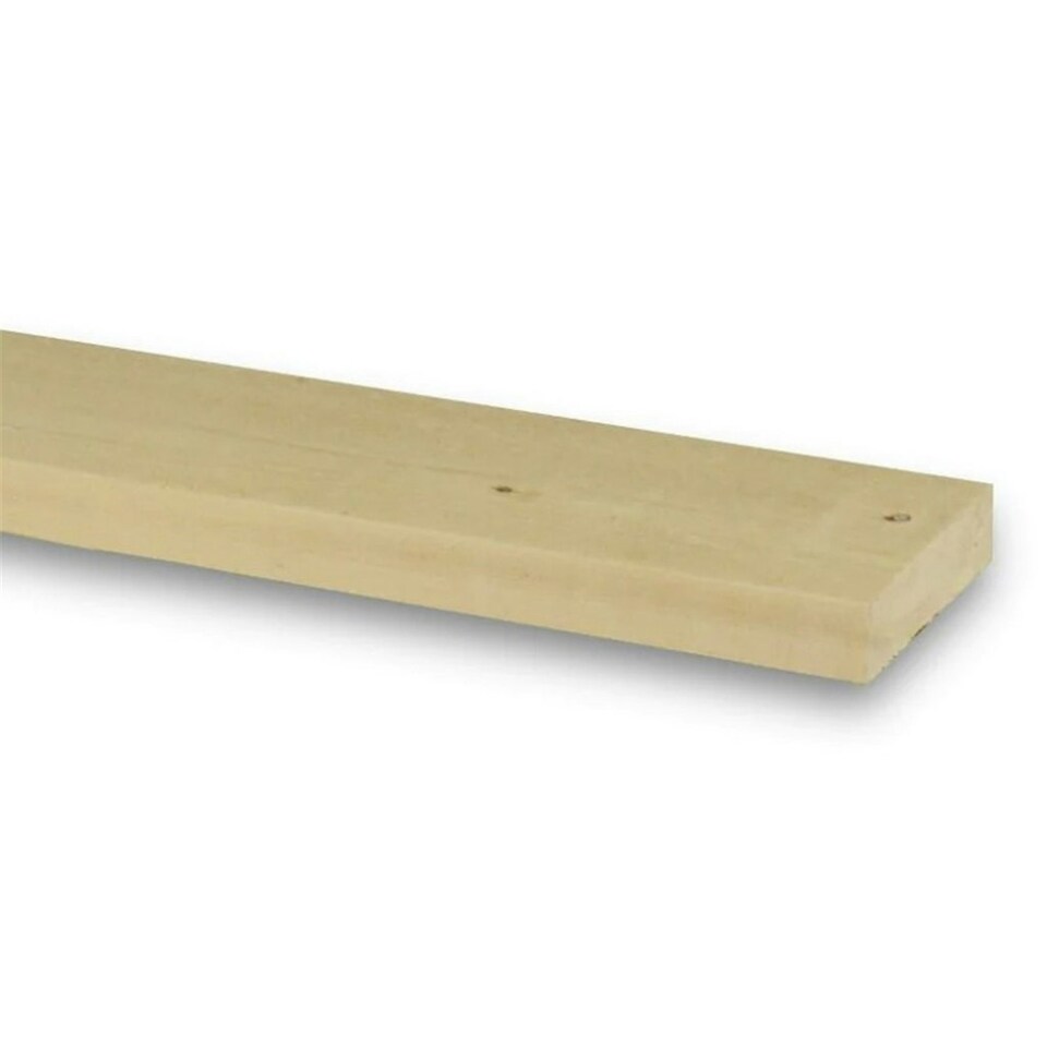 image 1 of PACK OF 5 (Total 5 Units) - 25mm x 100mm (21mm x 95mm Finish) Planed All Round Redwood Timber - 3.6m Length