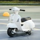 image 2 of HOMCOM Vespa Licensed Kids Ride On Motorcycle 6V Battery Powered Electric Toys