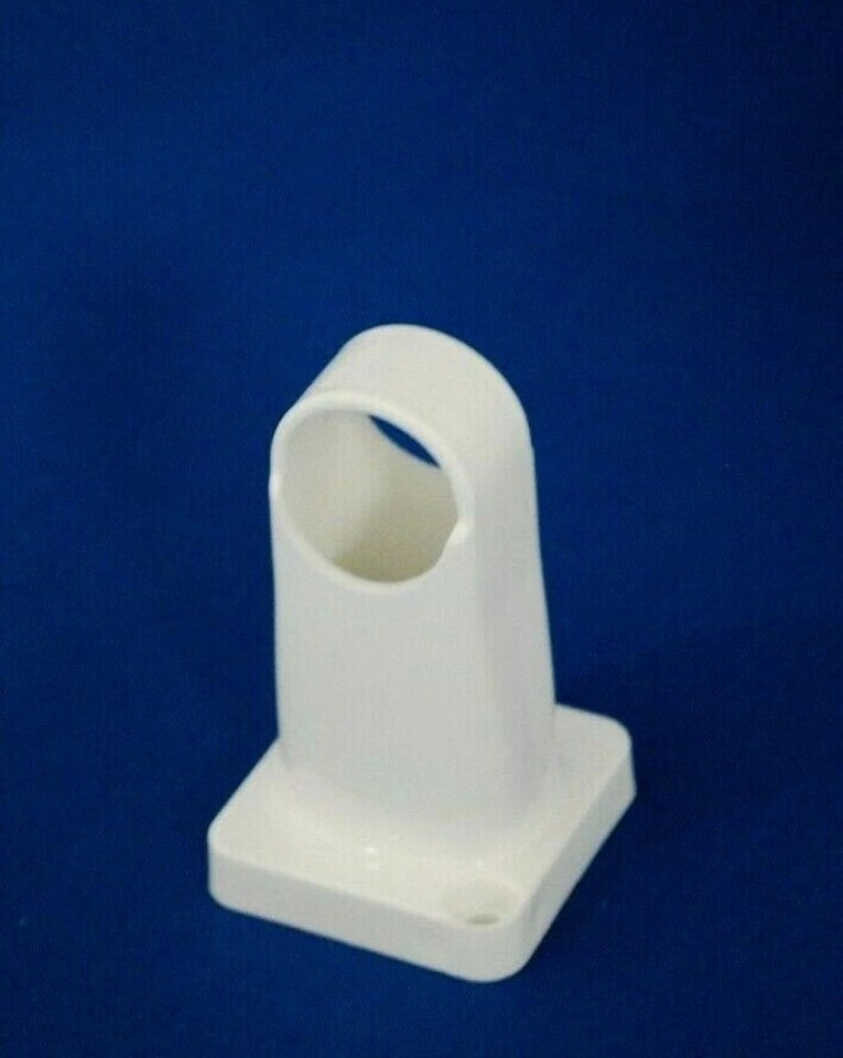 image 1 of Consort Pack of 3 Towel Rail Brackets - White