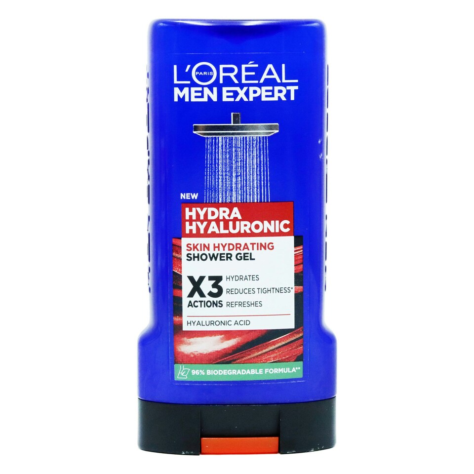 image 1 of Loreal Men Expert Shower Gel Hyaluronic
