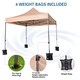 image 5 of Maximus 3x3m Heavy Duty Pop up Gazebo Marquee Outdoor Patio Canopy Tent With Sides