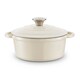 image 2 of Barbary & Oak 20cm Round Casserole Cast Iron Camembert Cream