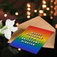 image 4 of Brilliant Sibster Trippy Psychedelic Pride Non Binary Birthday Card