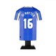 image 5 of RadStuff Metal Alloy Football Shirt - Retro Chelsea Home Kit 1998