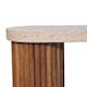 image 5 of Artisan Furniture Solid Wood Serenity Terrazzo Coffee Table