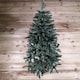 image 3 of 90cm Indoor Wall Mounted Christmas Tree with Wrapped Branches PVC with Bracket