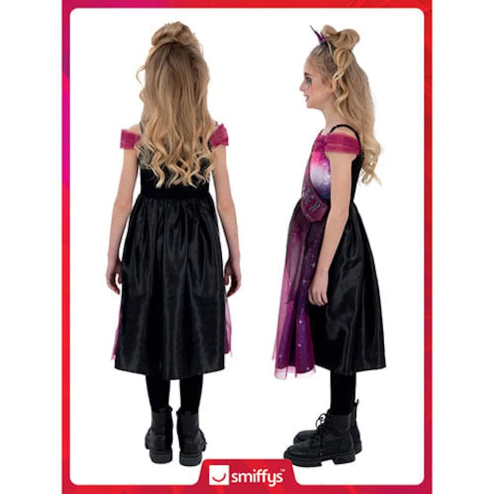 image 1 of Scream Queen Girls Fancy Dress Costume Kids Medium - Age 7-9
