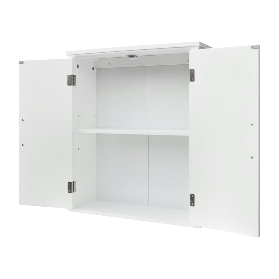 image 1 of Teamson Home Wooden Bathroom Furniture Wall Medicine Cabinet