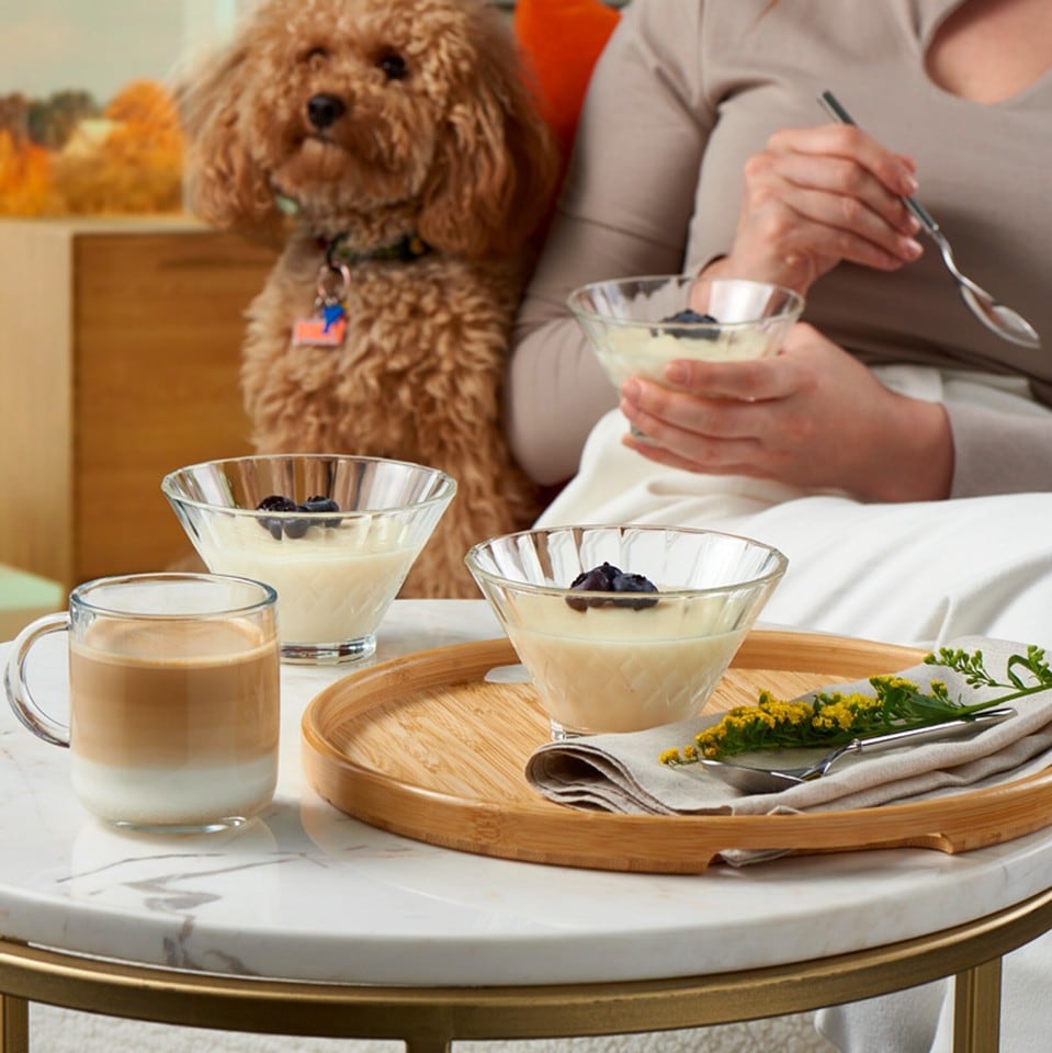 image 1 of 6Pcs Glass Ice Cream Dessert Serving Bowls Cups | Clear | Clear | 320ml