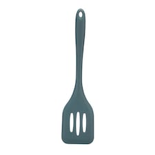 Fusion Twist Silicone Slotted Turner Blue