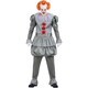 image 3 of IT Chapter Two Mens Pennywise Costume Set - Grey/White/Red - M M