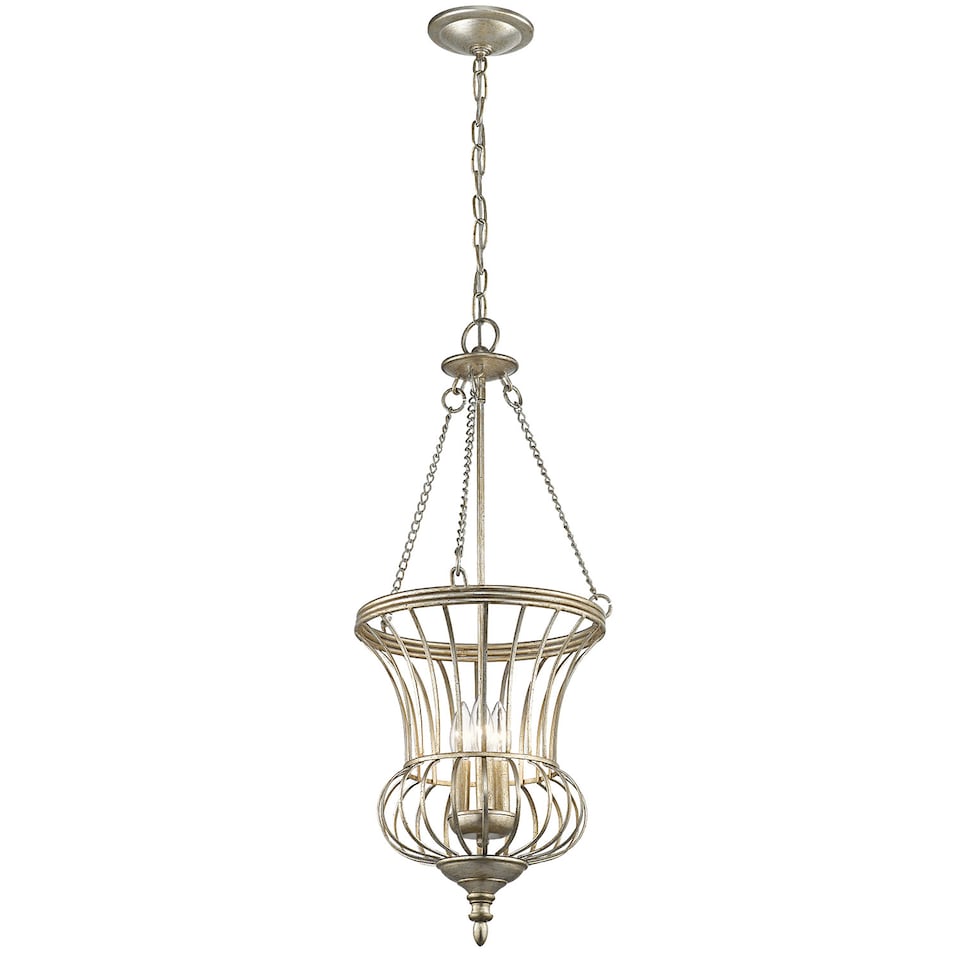Calla 3 Light  Medium Ceiling Pendant Gold, E14