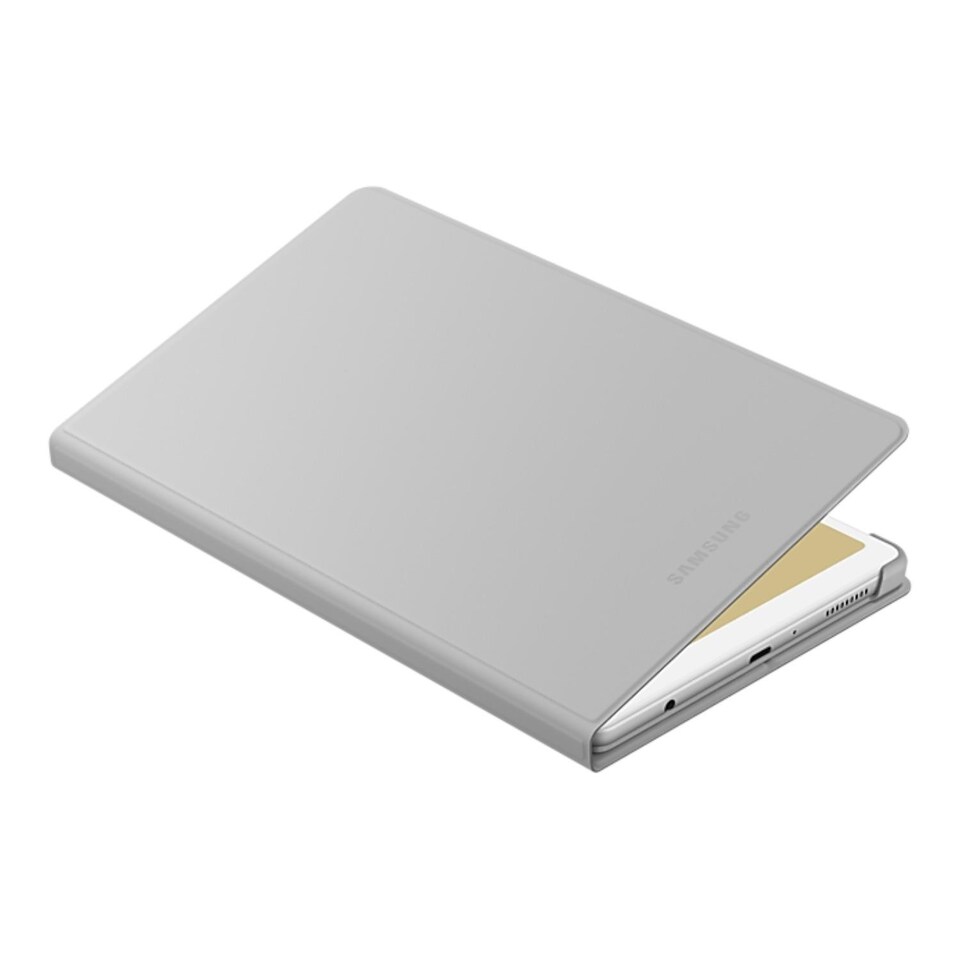 image 1 of Samsung Galaxy Tab A7 Lite Book Cover Silver - EF-BT220PSEGWW