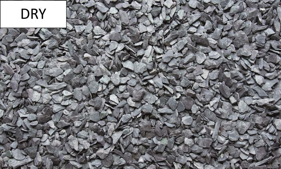 image 1 of Bulk Bag 20mm Plum Slate 850kg Decorative Slate Garden Chippings