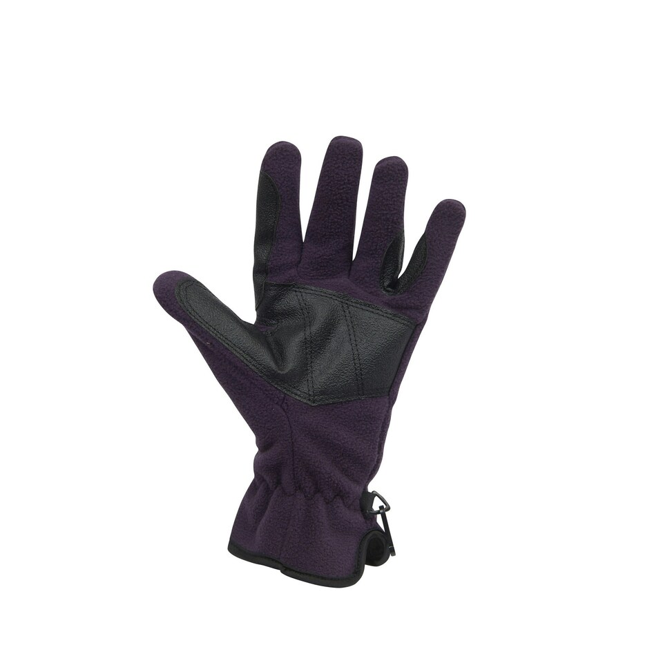 image 1 of Dublin Adults Unisex Polar Fleece Riding Gloves - Purple - X-Large Purple | X-Large