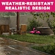 image 7 of Garden Flamingo Pair Ornaments with Ground Spikes Decor Durable PE Weatherproof