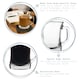 image 2 of LAV Zen+ Glass Coffee Mugs - 225ml - Clear - Pack of 6 Clear