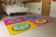 image 3 of Donut Cartoon Pop Art Style Designer Rug | Multi