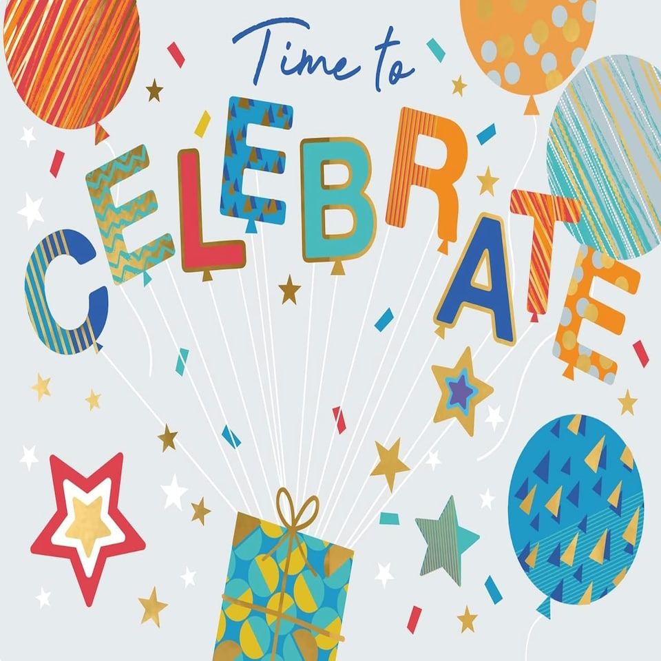 image 1 of Time To Celebrate Fun Surprise Awaits! 3D Pop Up Birthday Card