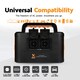 image 6 of Xtorm Portable Power Station 500W UK Black Orange