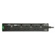 image 3 of Masterplug 4 Socket 2m Extension Lead Surge Switched & LED Black